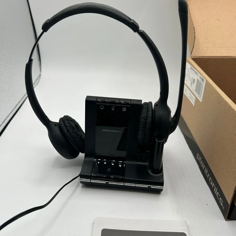 Plantronics Savi W720-M Wireless Headset System Microsoft Lync - Works, Peeling